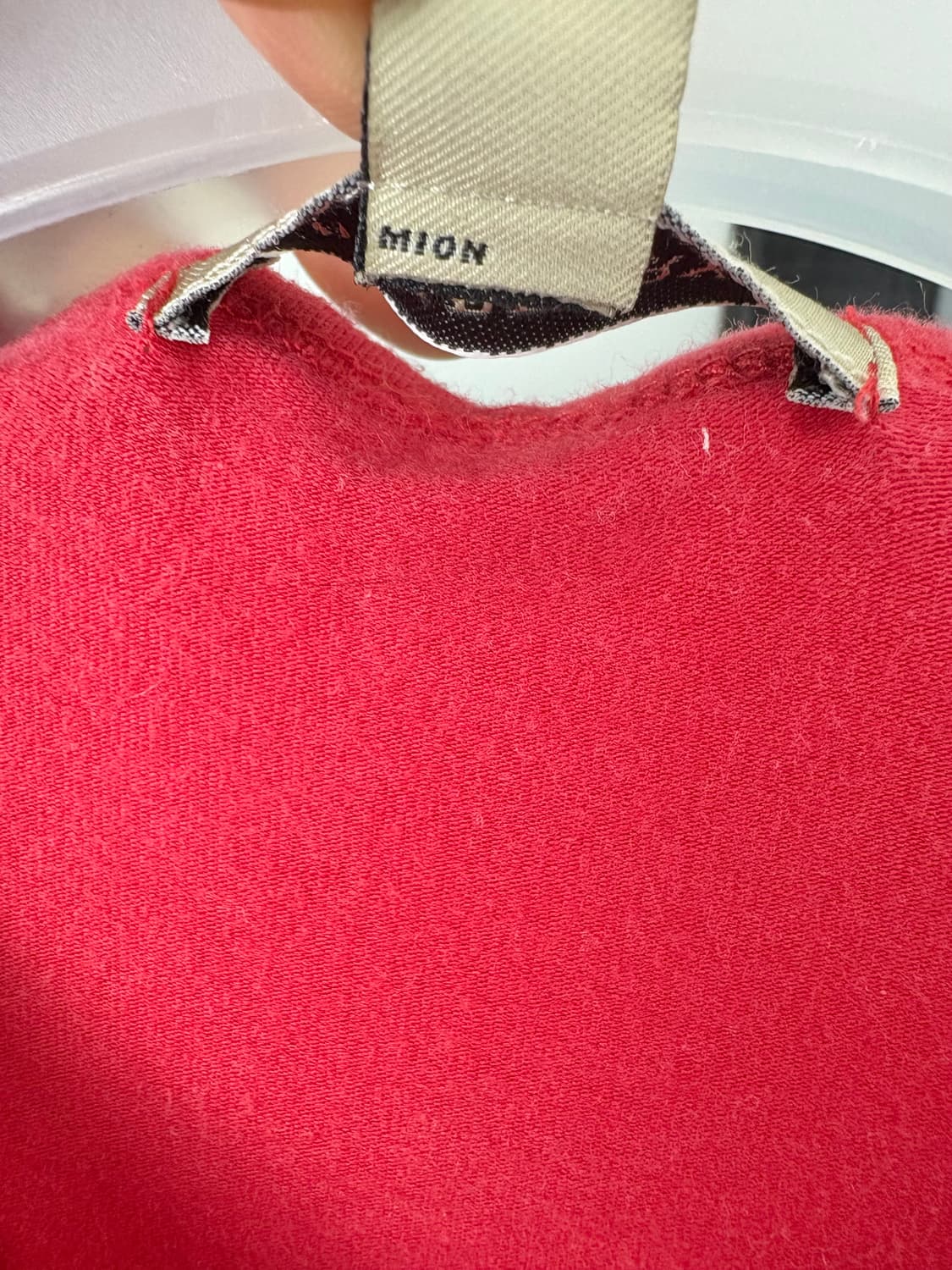 [S]BURBERRY버버리 여성 핑크레드 반팔 티셔츠  상품이미지5