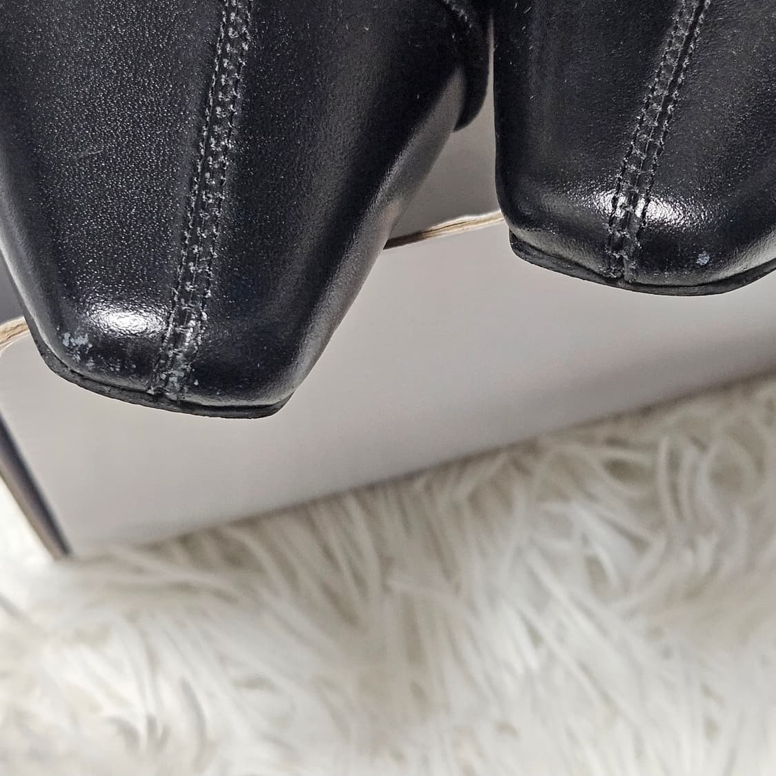 [250] 트리밍버드 슬라우치 볼륨 버클 부츠 /풀박스 상품이미지6