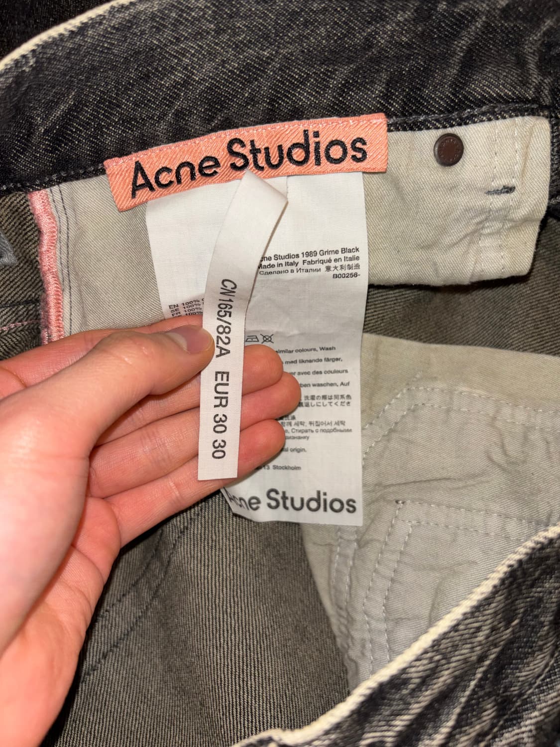 Acne Studios 1989 jeans 상품이미지3