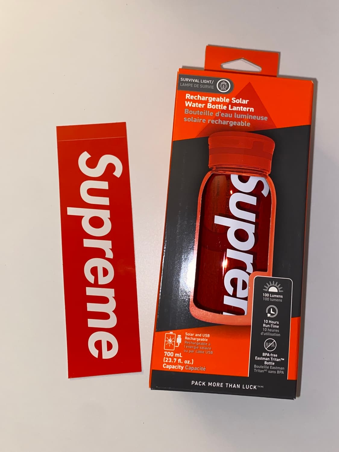슈프림 솔 워터 보틀 랜턴 물병 25fw 상품이미지1