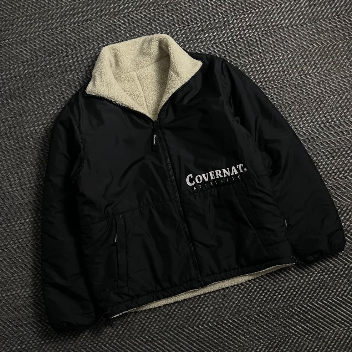 커버낫 빅로고 리버시블 플리스 자켓y 4626 상품이미지1