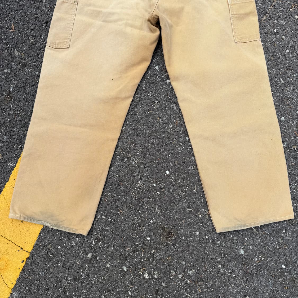 OG USA 빈티지 칼하트 더블니 B01 BRN 36x30 상품이미지7