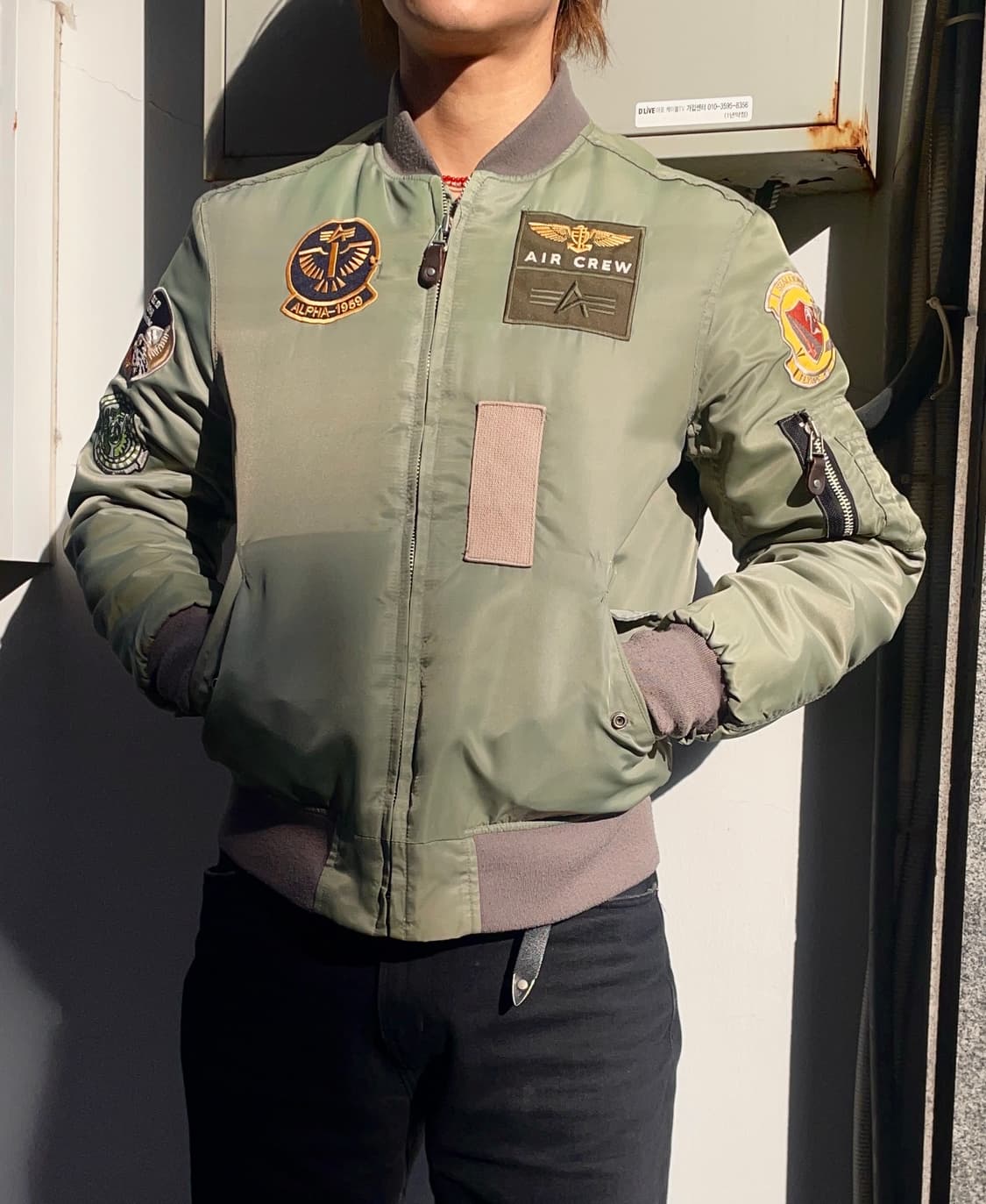 Alpha Industries MA-1 Patch Jacket 상품이미지2