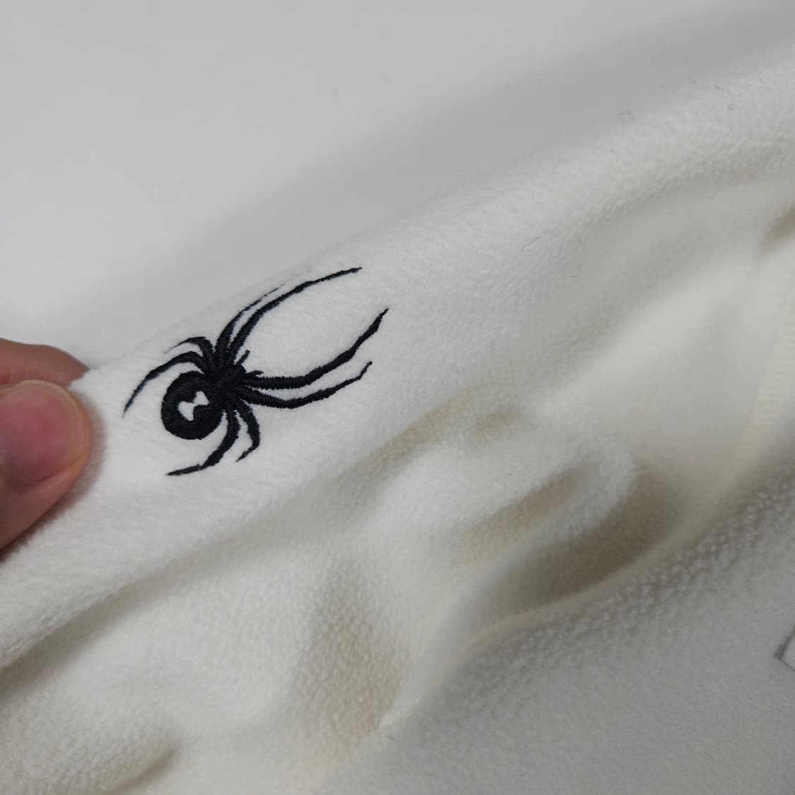 스파이더 아우디 화이트 후리스 상품이미지4