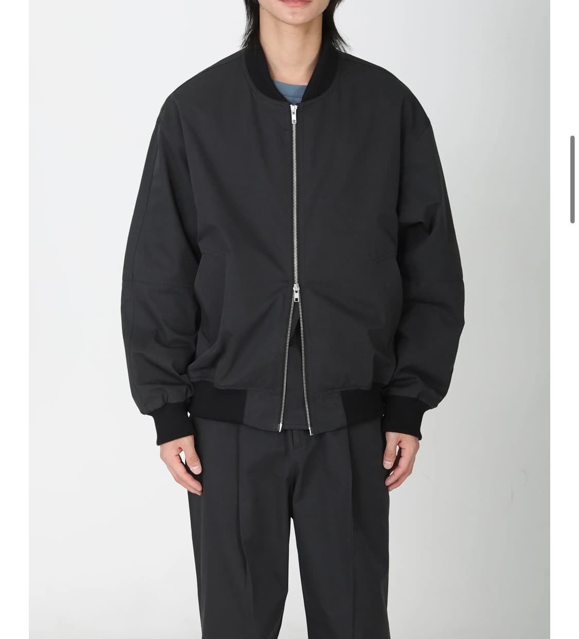 [1]마티스 더 큐레이터 봄버 자켓 그레파이트 상품이미지2