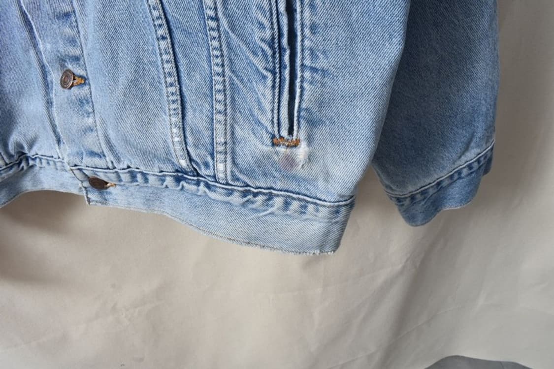 90S USA 리바이스 데님 트러커 청자켓 L 상품이미지6