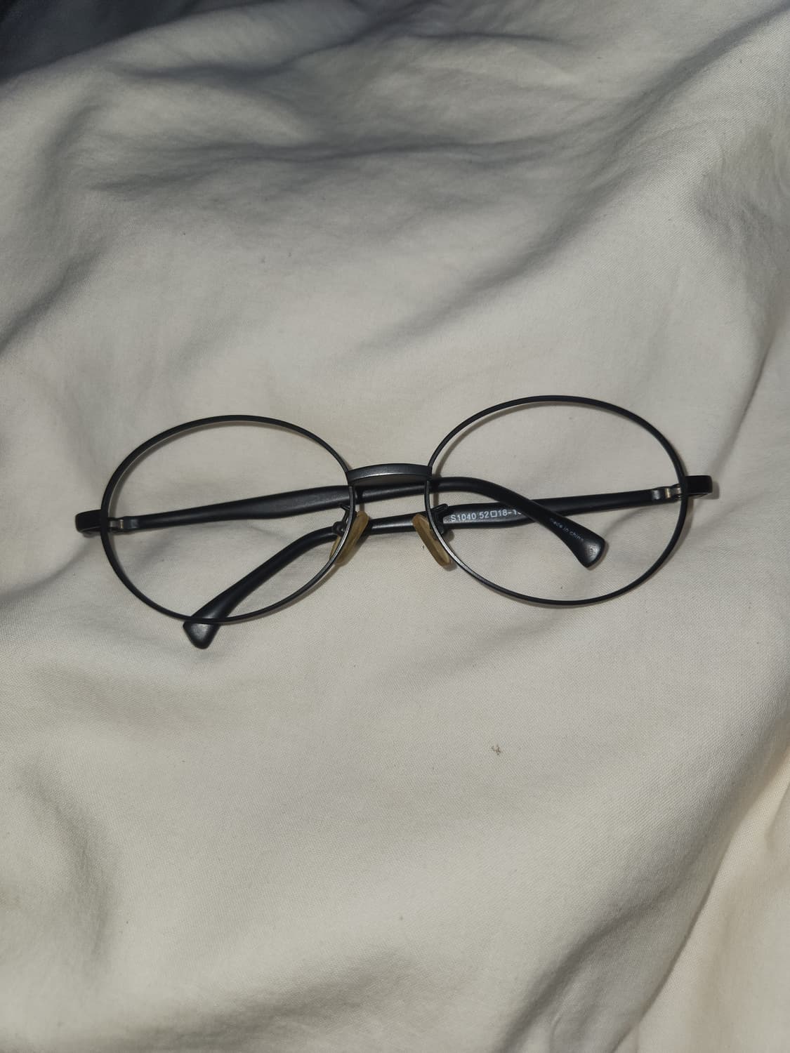 블랙 안경테(알x) 1,000원에 판매 중 상품이미지1