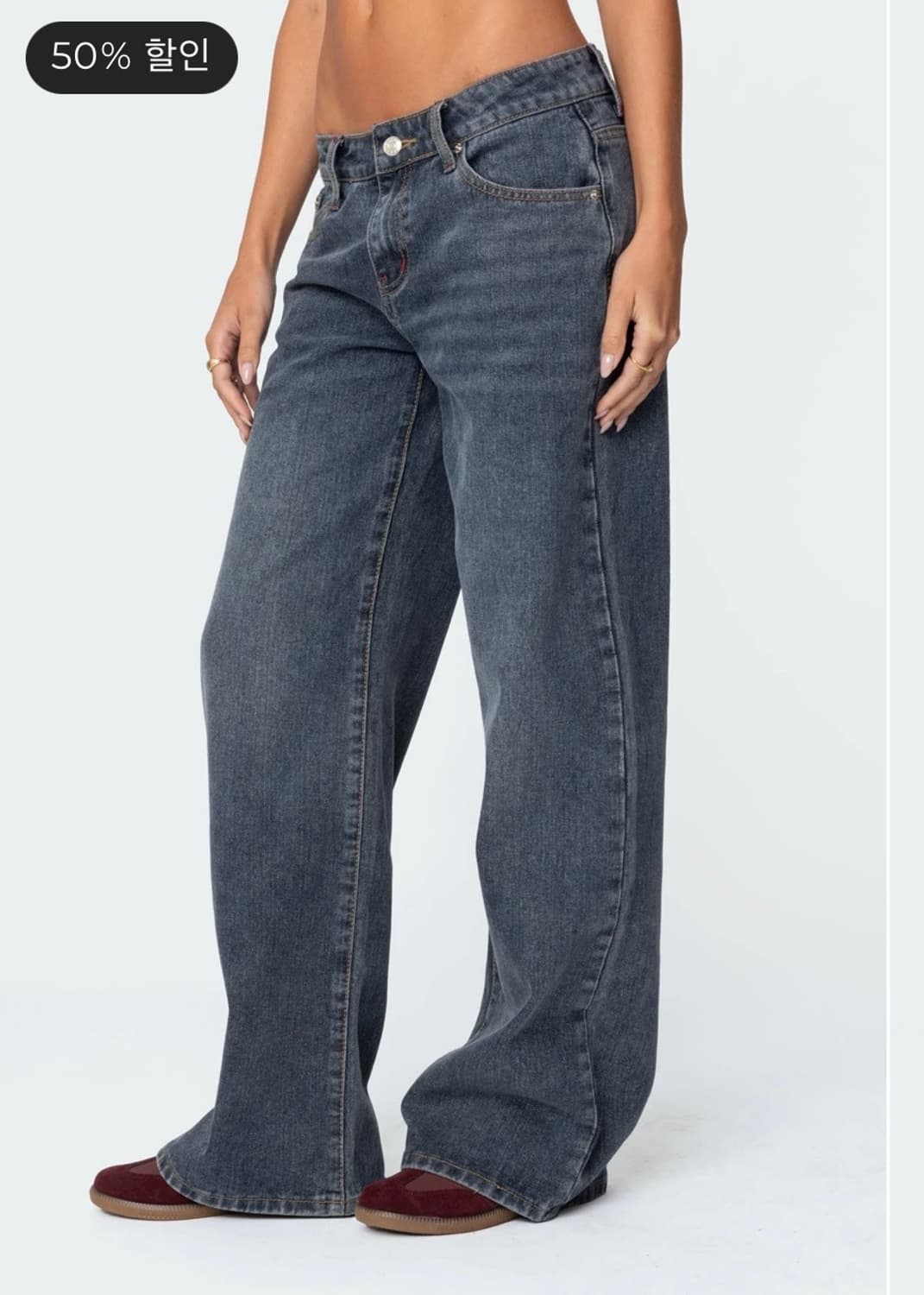 Ace Low Rise Baggy Jeans 상품이미지4