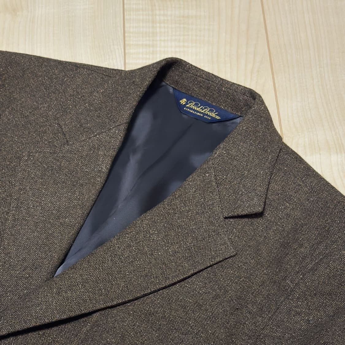 브룩스 브라더스 브라운 트위드 자켓 상품이미지2