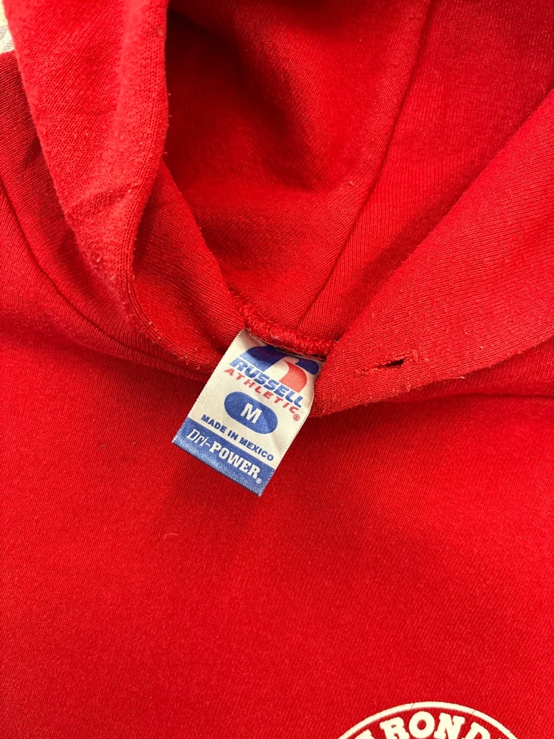 러셀 후드티 레드 상품이미지7