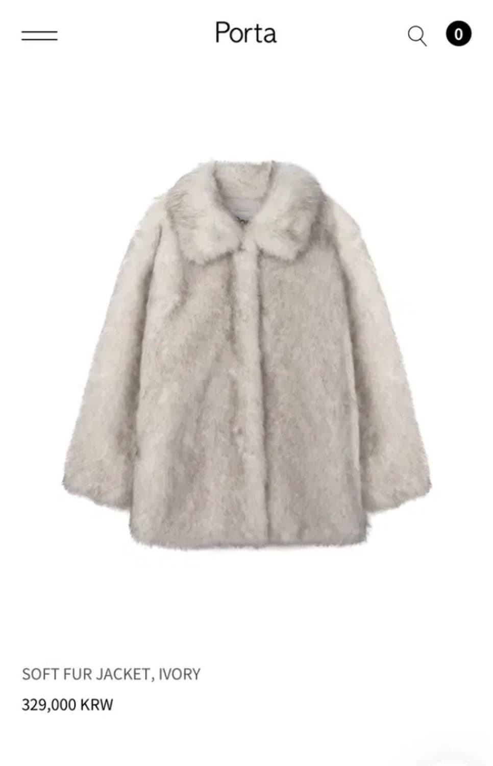 porta 포르타 퍼자켓 상품이미지4