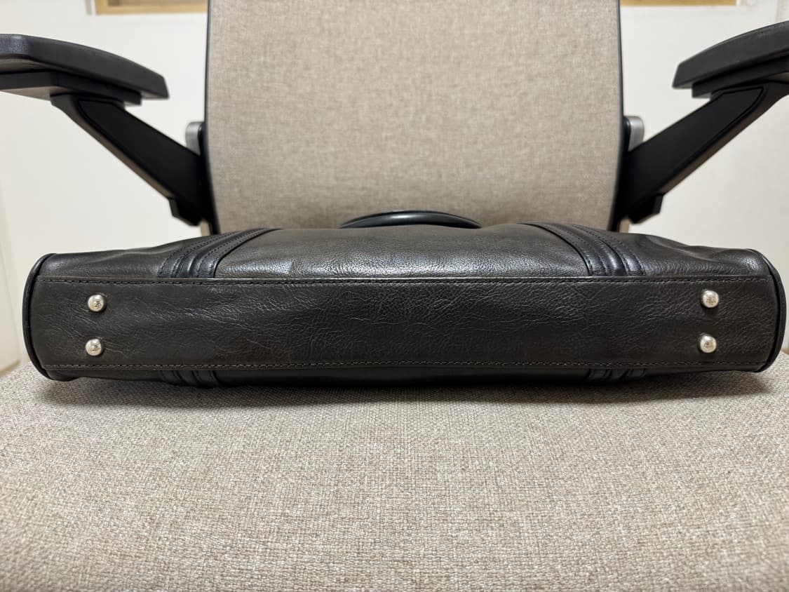 DAKS LONDON 닥스 런던 천연가죽 서류가방 비즈니스백 숄더백 겸용 상품이미지3