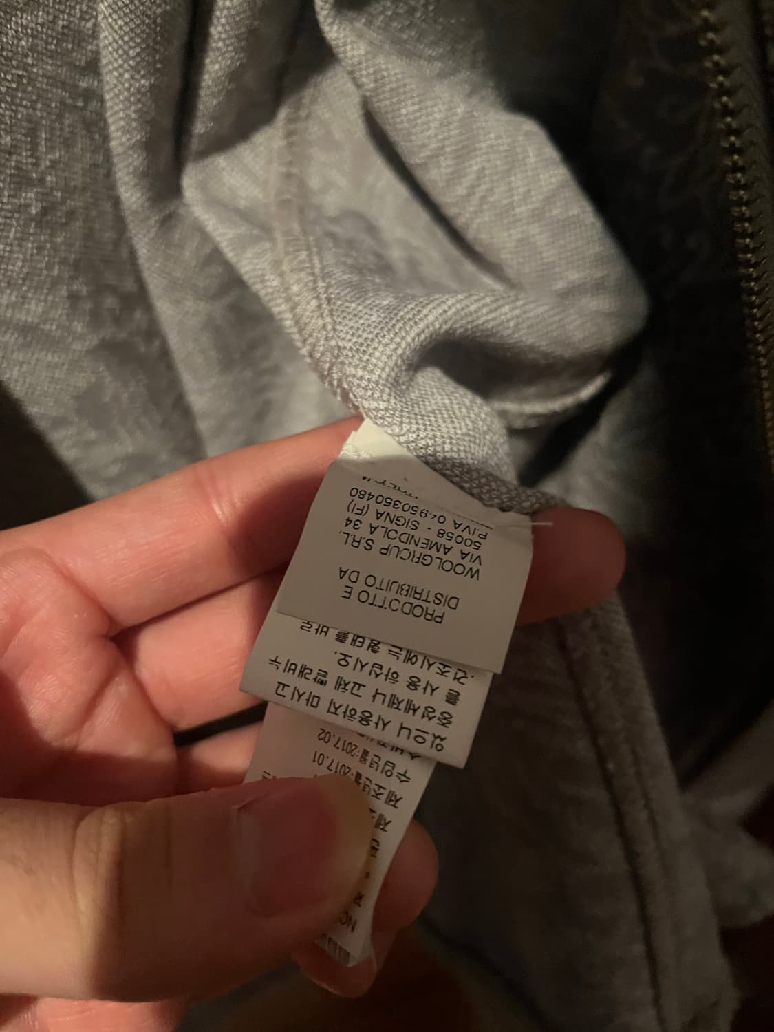 Daniele Fiesoli 남성 봄버 자켓 100 상품이미지4