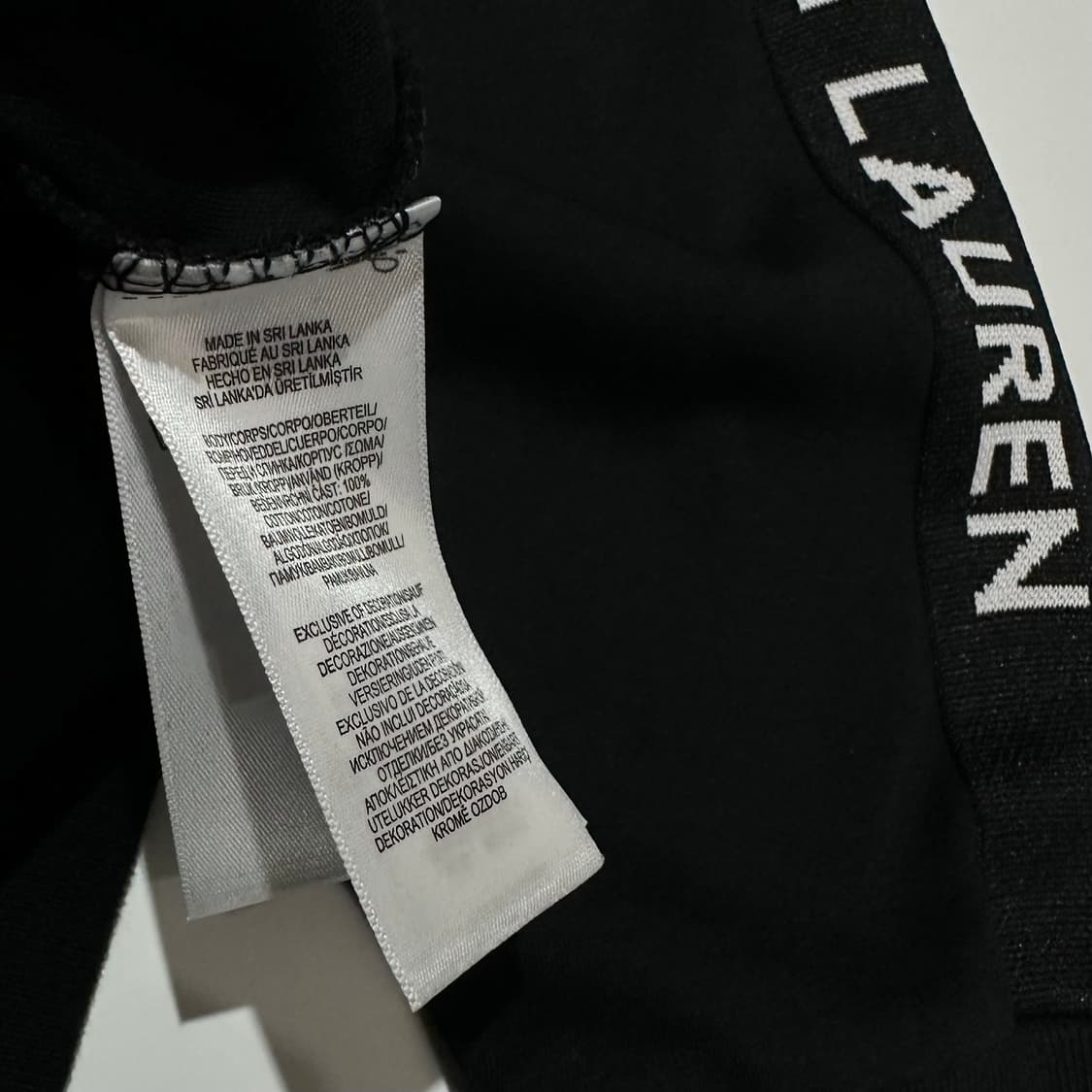 폴로 신형라벨 스펠아웃 사이드라인 저지 상품이미지5