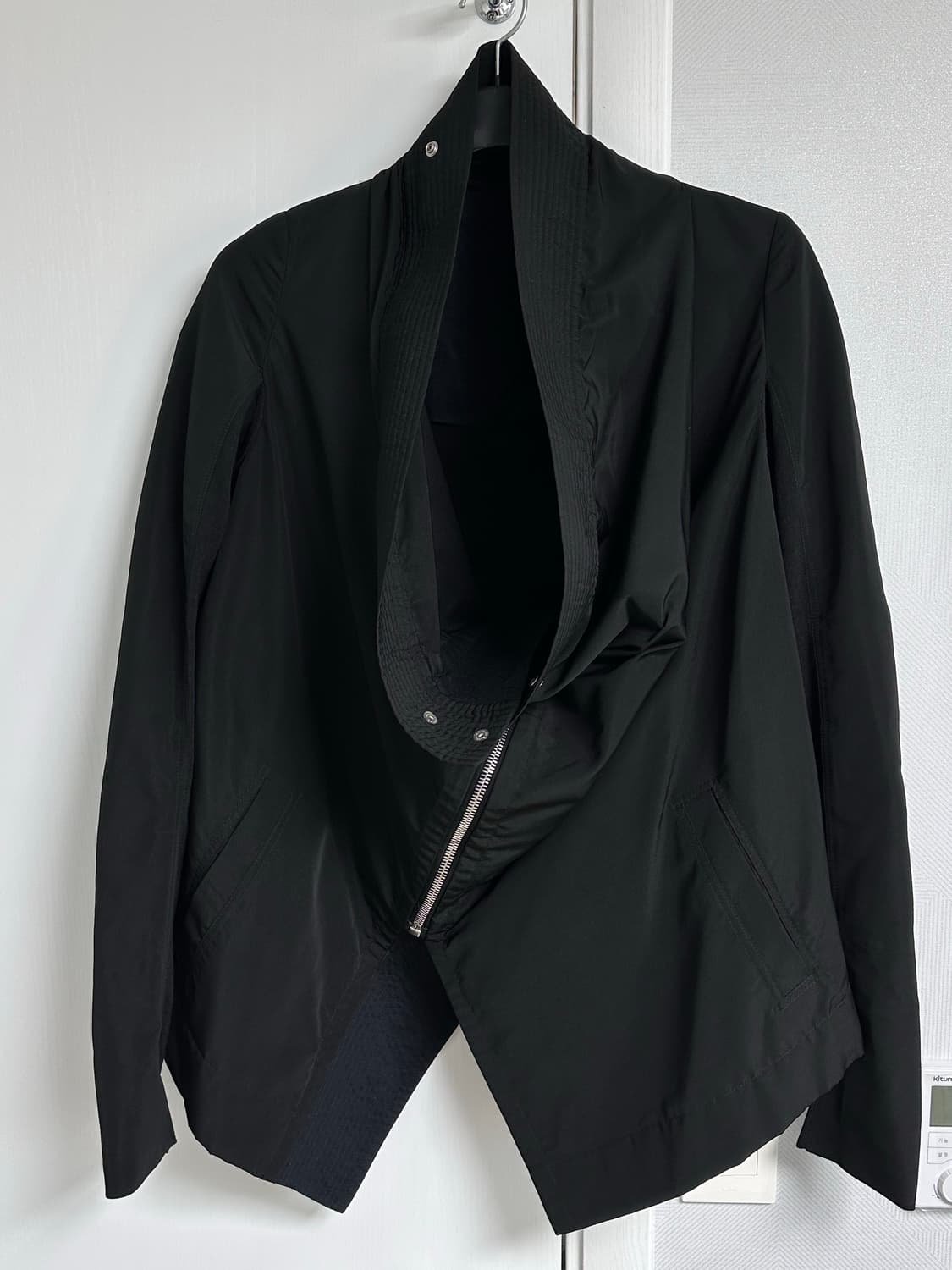 [38] 릭오웬스 드레이프 자켓 블랙 상품이미지1