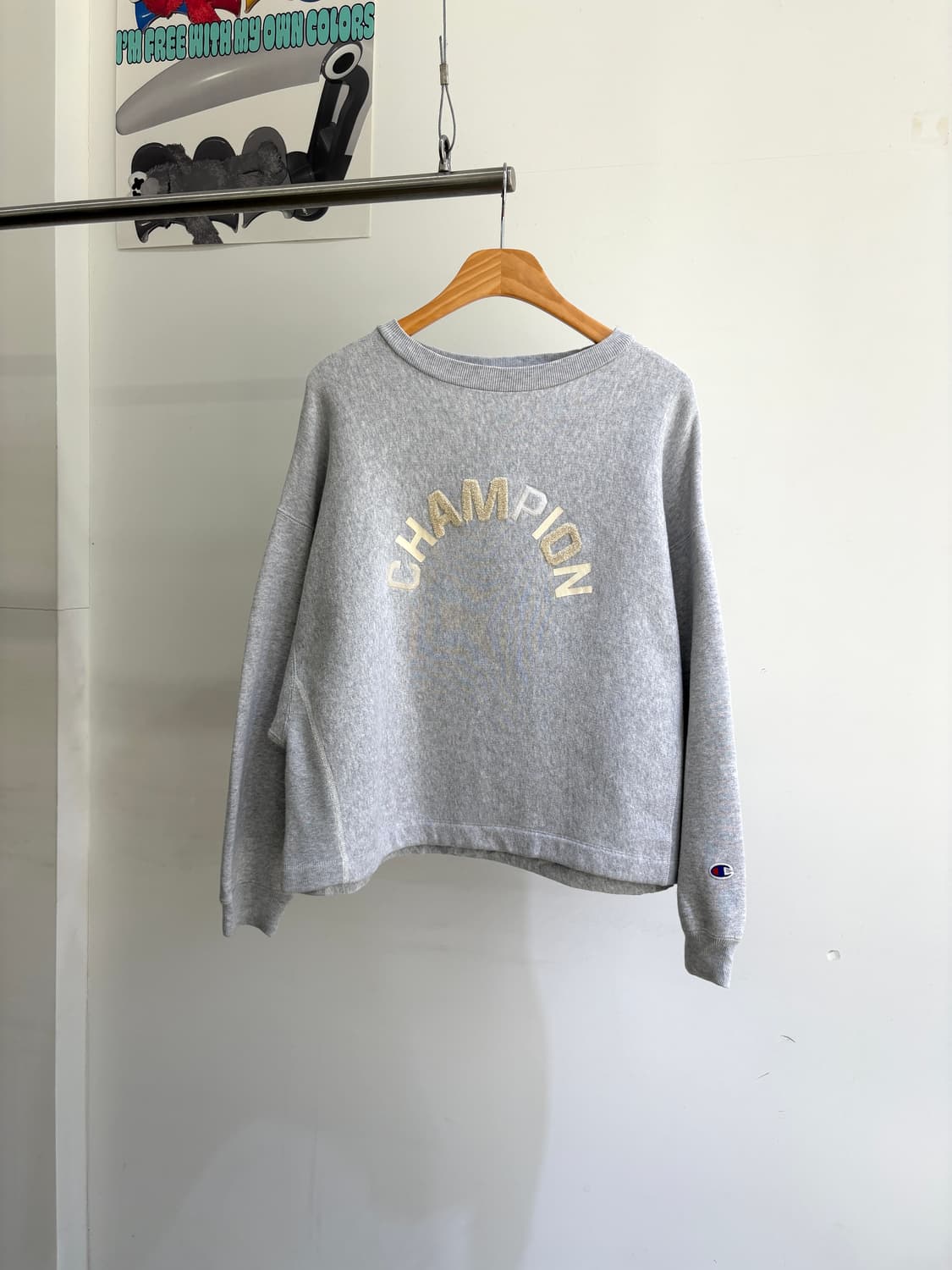 CHAMPION REVERSE WEAVE 맨투맨 상품이미지1