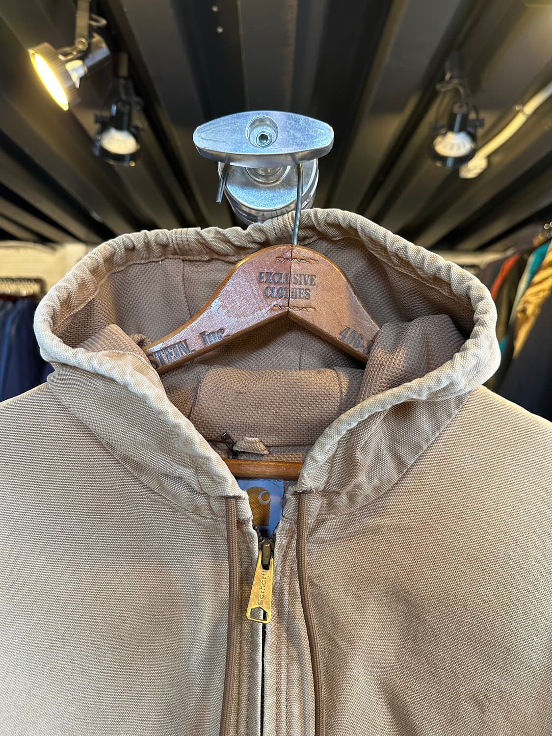 칼하트 디트로이트 페인팅 덕 액티브 워크자켓 made in usa 상품이미지3