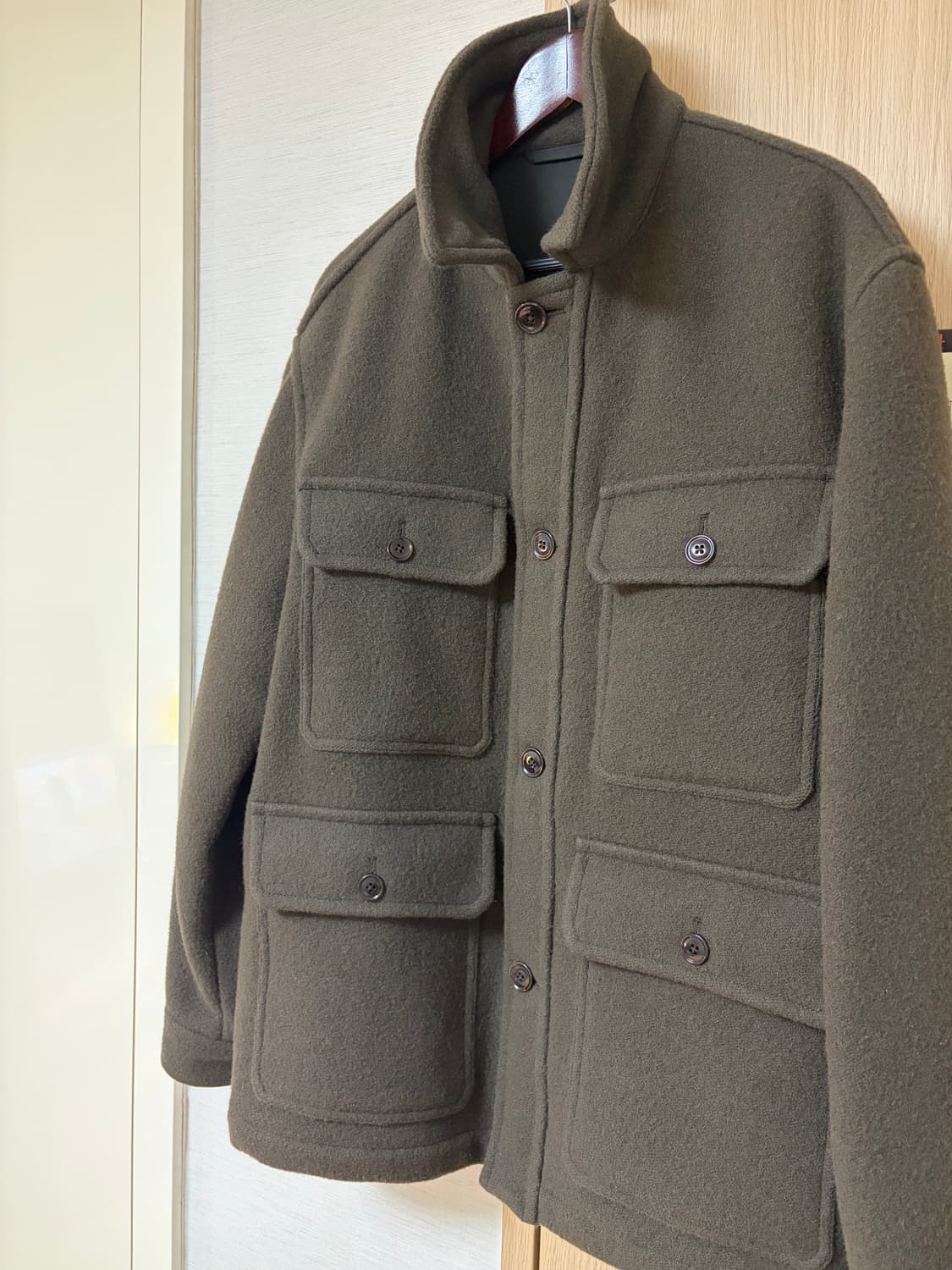 [48]르메르 헌팅자켓 퓨터그린 상품이미지2