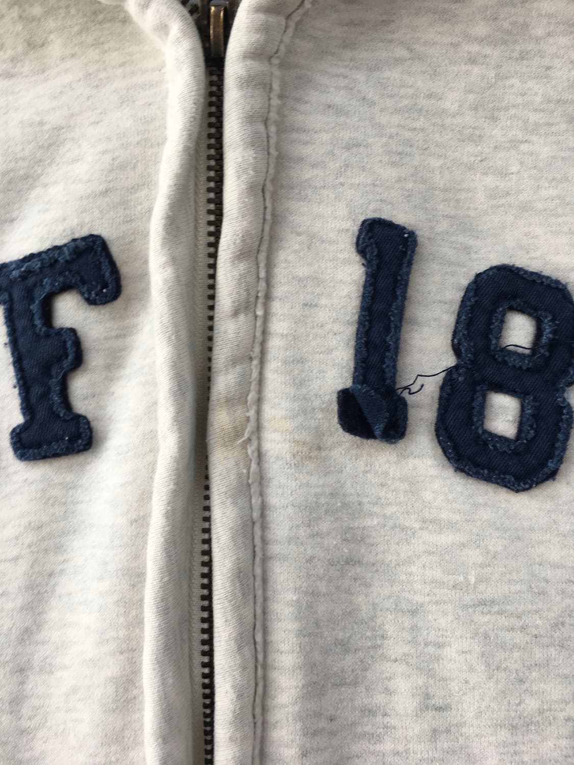 아베크롬비 레터링 후드집업 상품이미지5