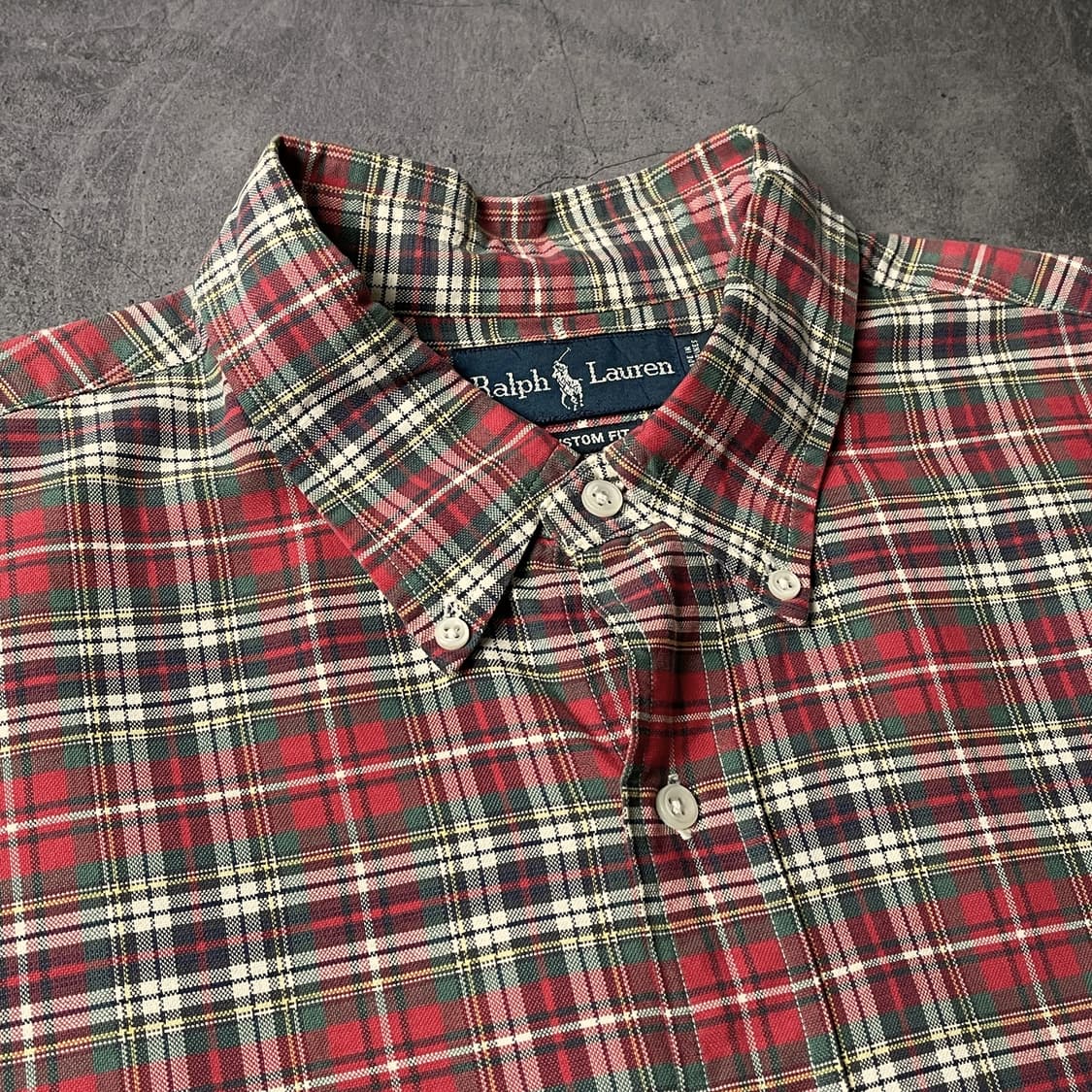 RALPH LAUREN 랄프로렌 빈티지 체크패턴 코튼셔츠 상품이미지2