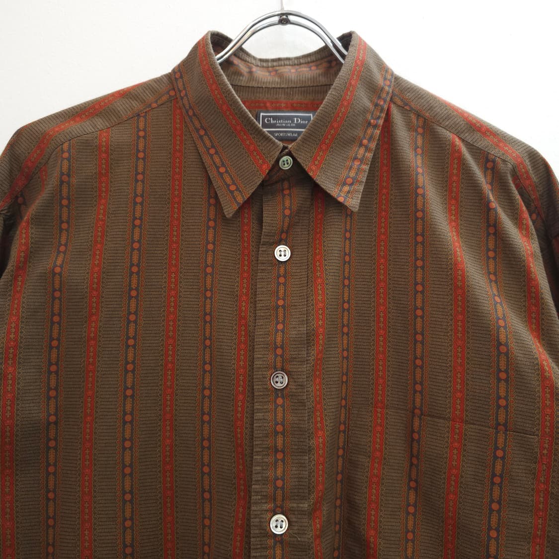 80'-90' 크리스찬 디올 몽쇠르 빈티지 셔츠 상품이미지2