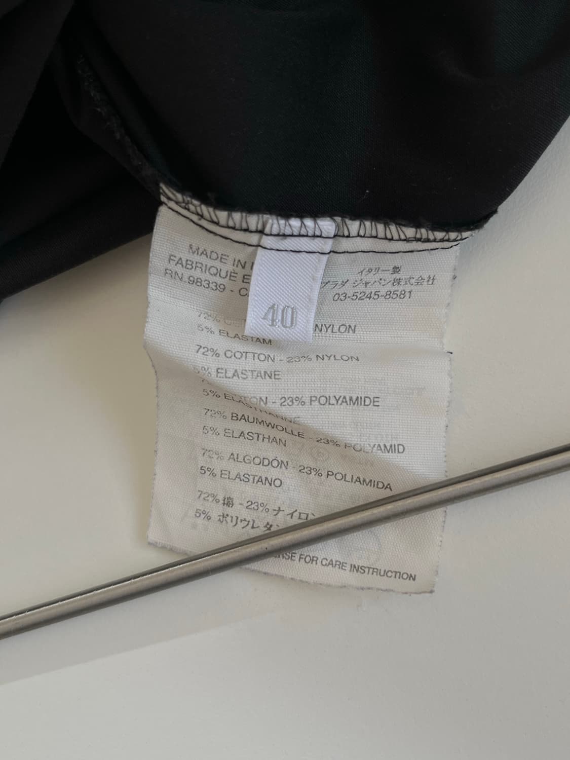 black simple blouse 상품이미지10