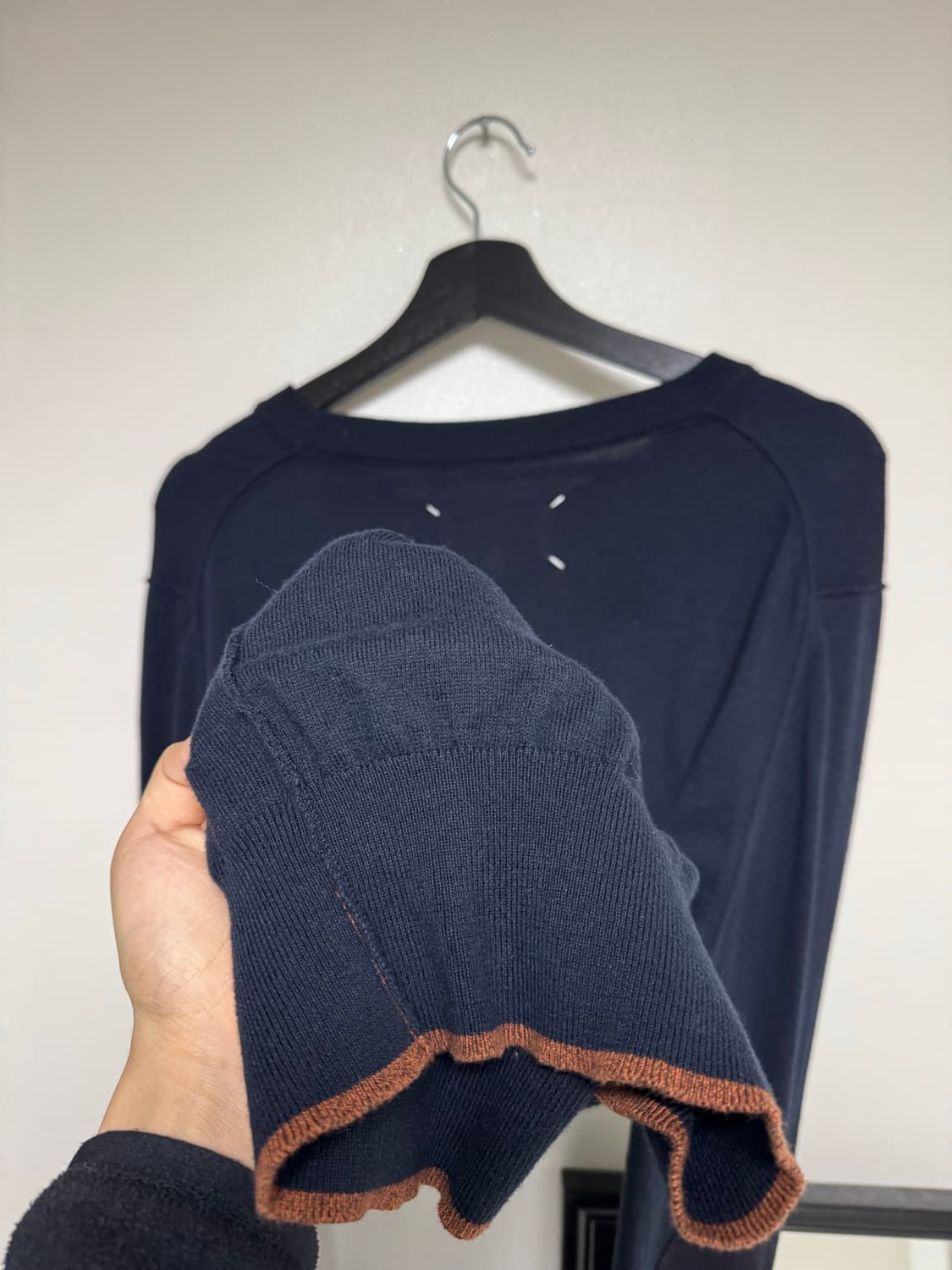 마르지엘라 엘보우패치 니트 상품이미지5