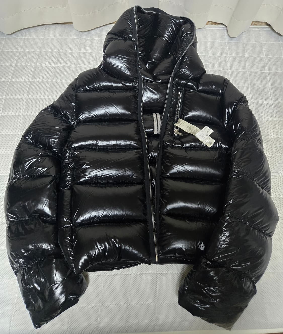 릭오웬스 김프 씰 패딩 포터빌 블랙 푸퍼 자켓 봄버 상품이미지3