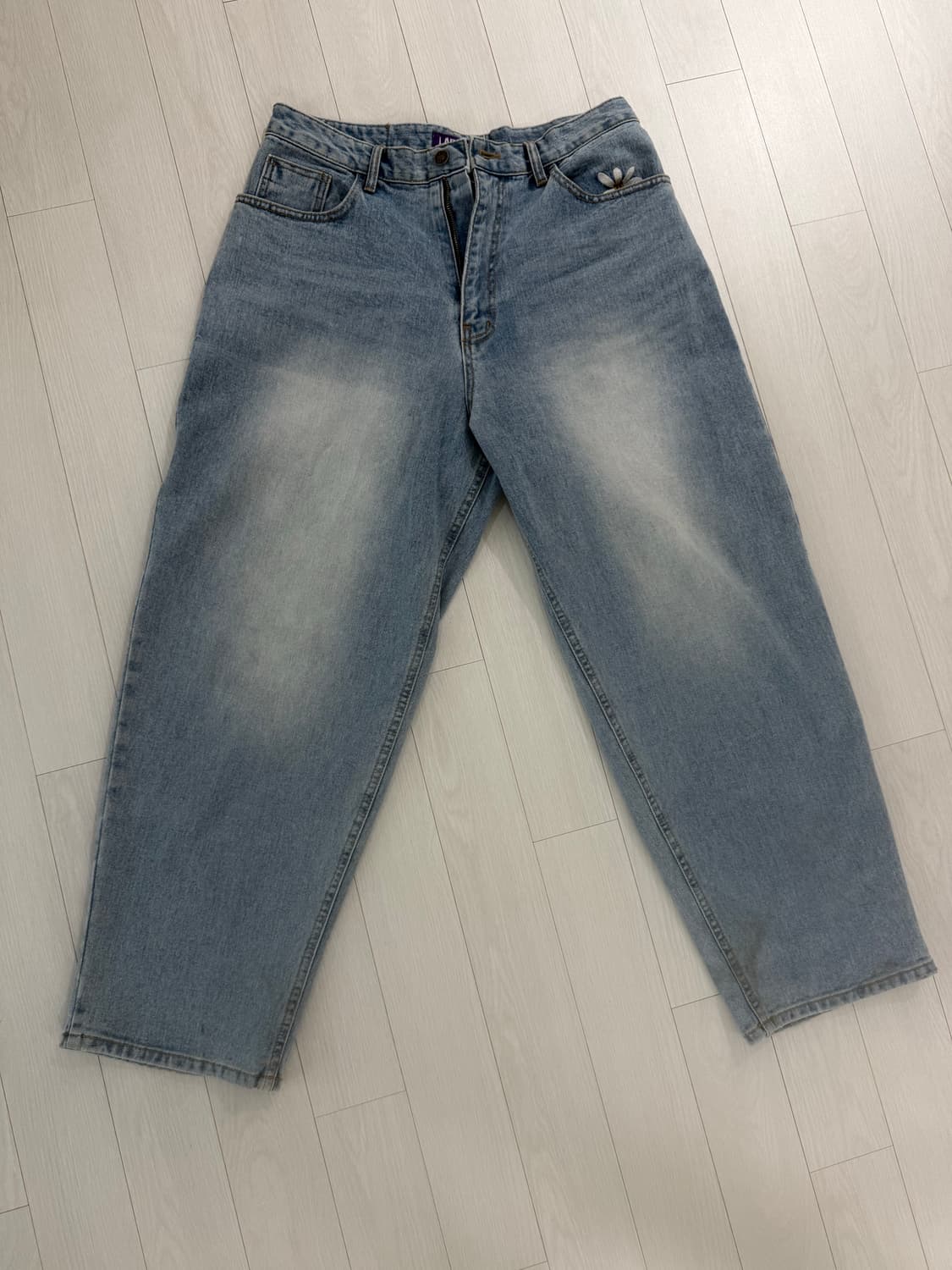 라브로스 데이지 배기 데님 상품이미지4