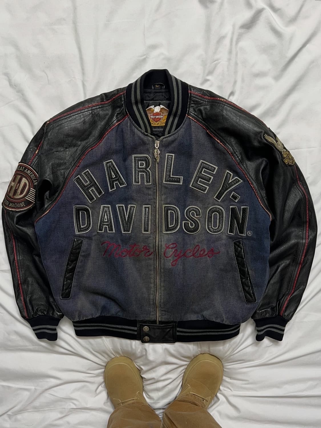 할리데이비슨 라이더자켓 가죽자켓 상품이미지1