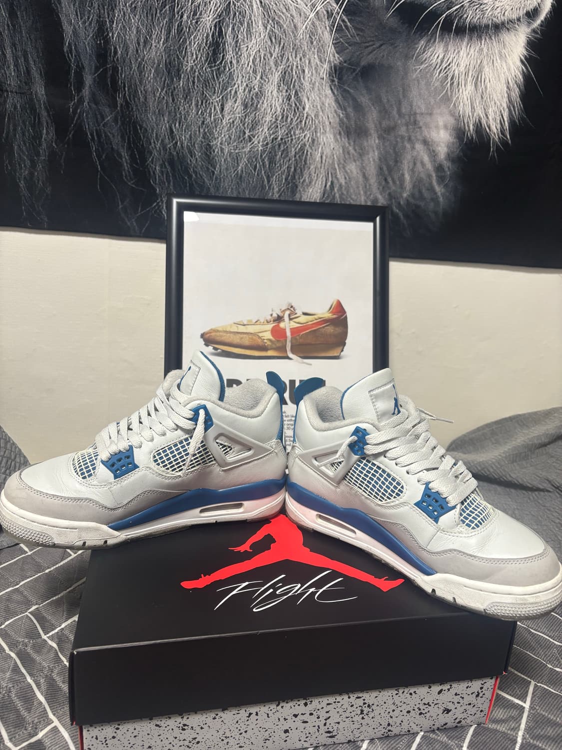 나이키 조던4 인더스트리얼 블루 상품이미지4