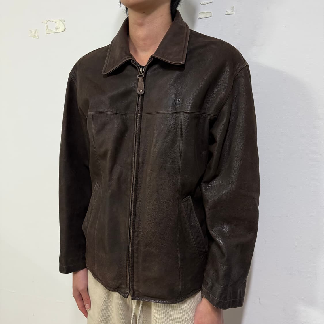 1990s LEE 카우하이드 레더자켓  상품이미지4