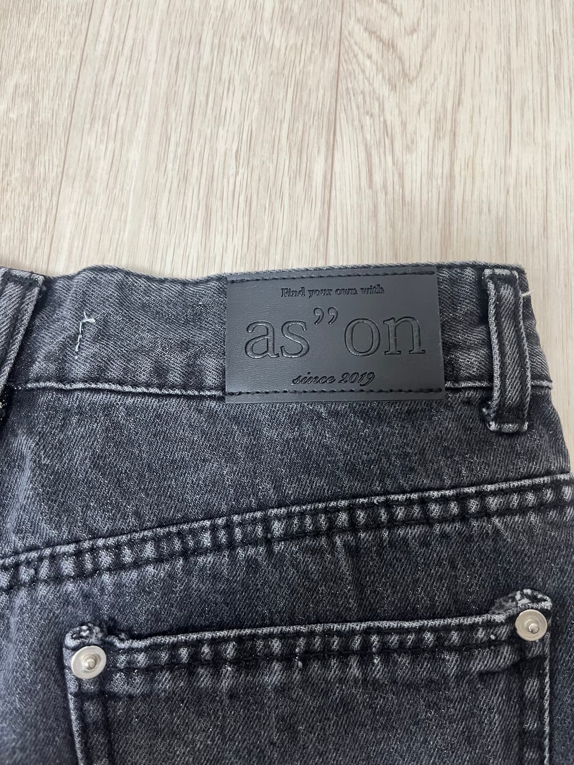 애즈온 청치마 상품이미지3