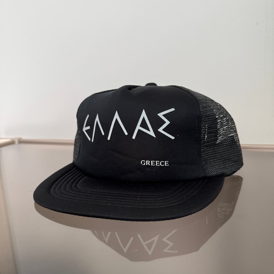 USA GREECE 빈티지 모자 볼캡 vintage cap 트러커 메쉬 상품이미지4