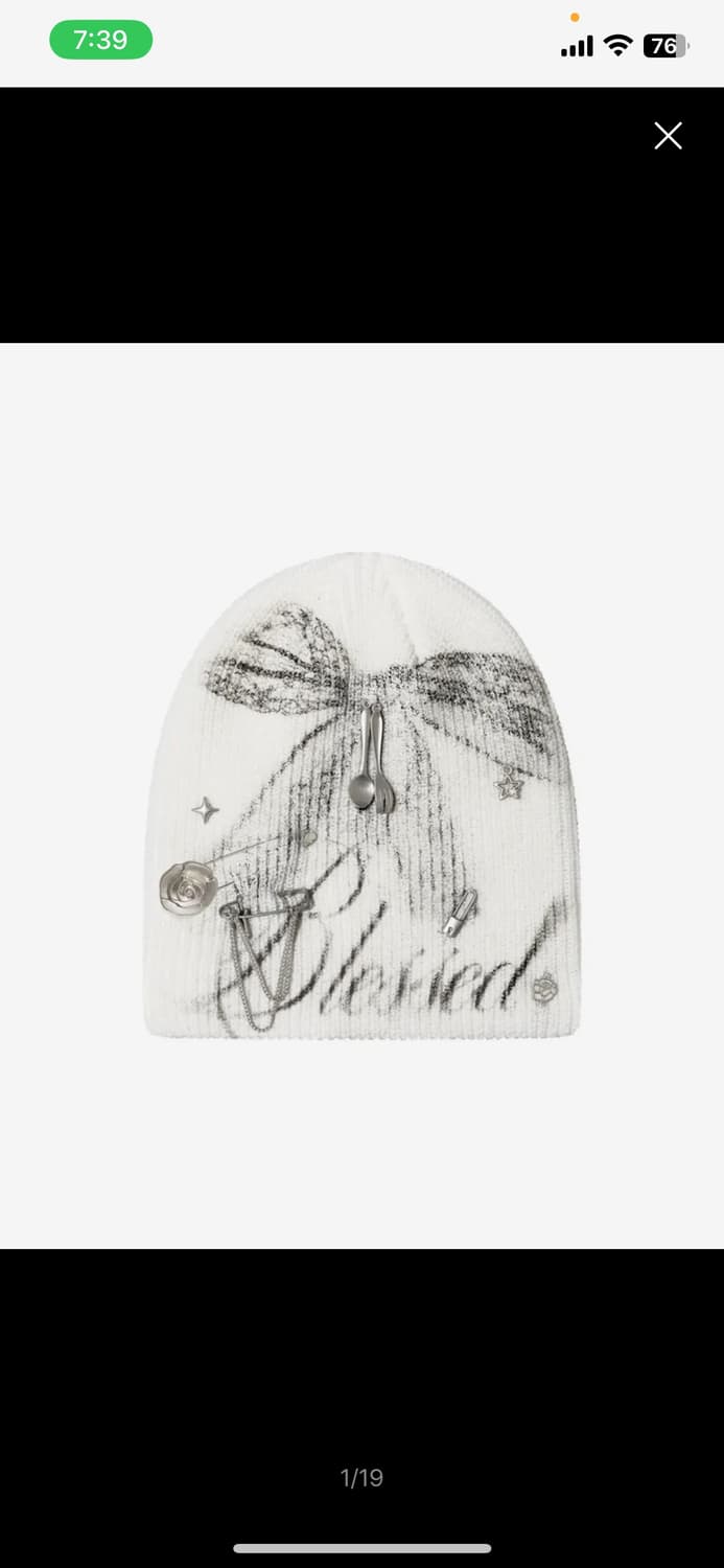 2000아카이브 비니 새상품 상품이미지1