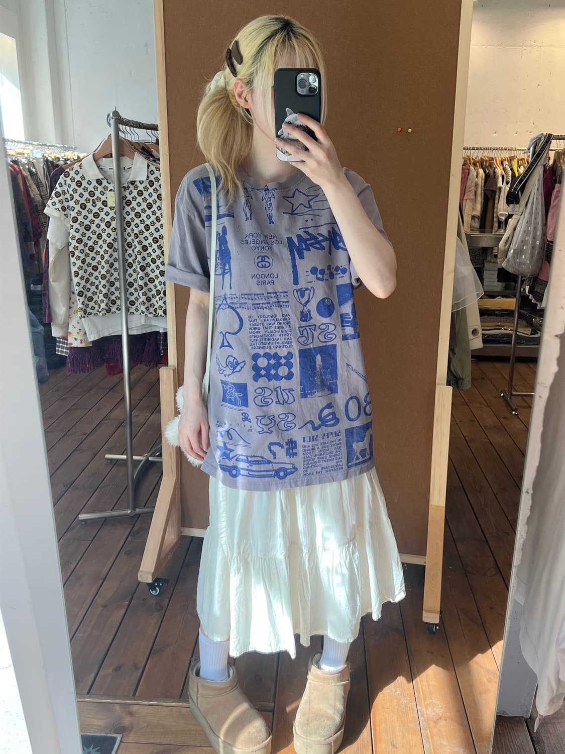 올드 스투시 반팔 상품이미지2