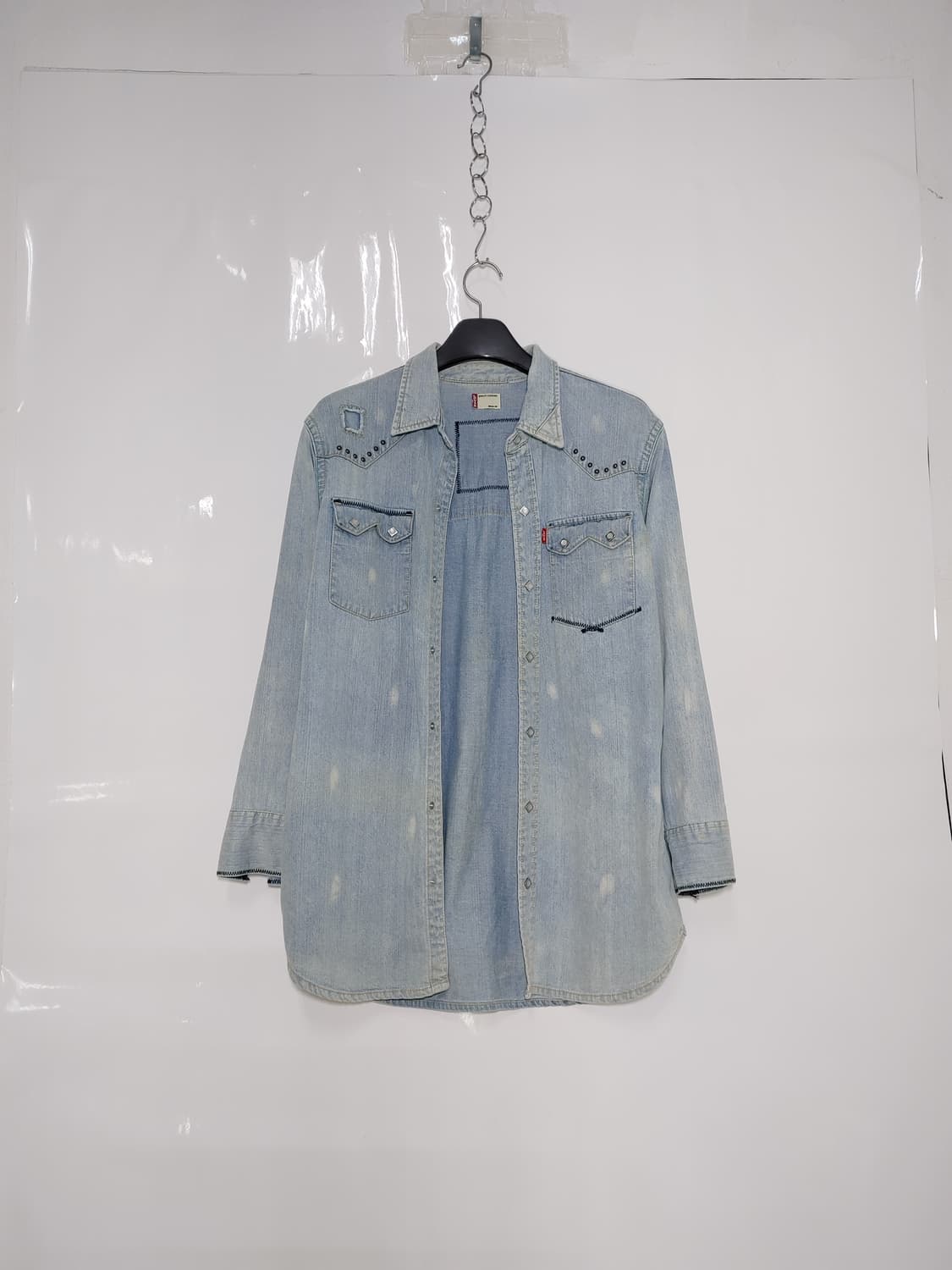 LEVIS 리바이스 스터드징장식 청남방자켓 상품이미지1