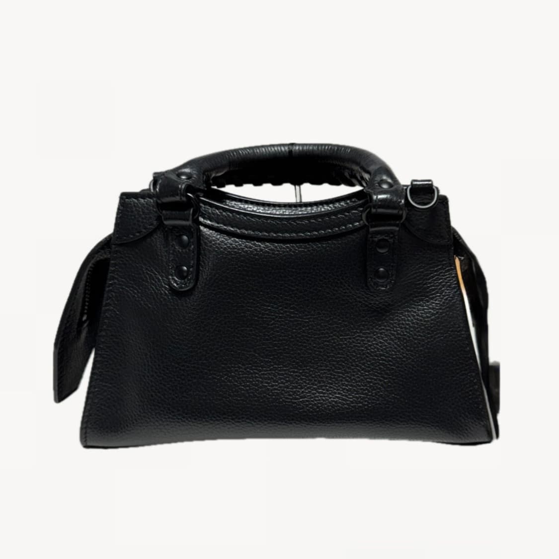 이번주만100) 발렌시아가 네오 클래식 시티 미니 올블랙 백 가방 르시티 상품이미지3