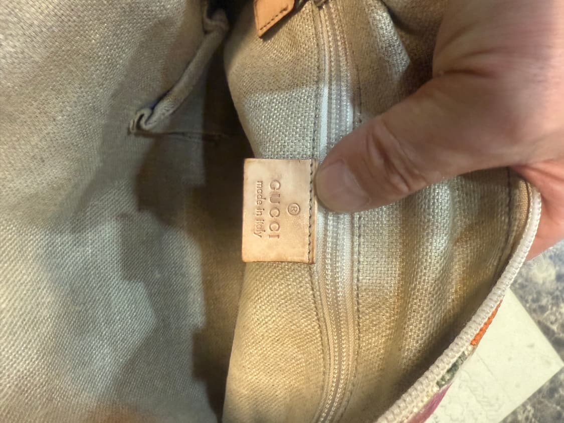 정품 구찌 플로라 페프레이티드 캔버스 크로스백 팝니다 상품이미지9