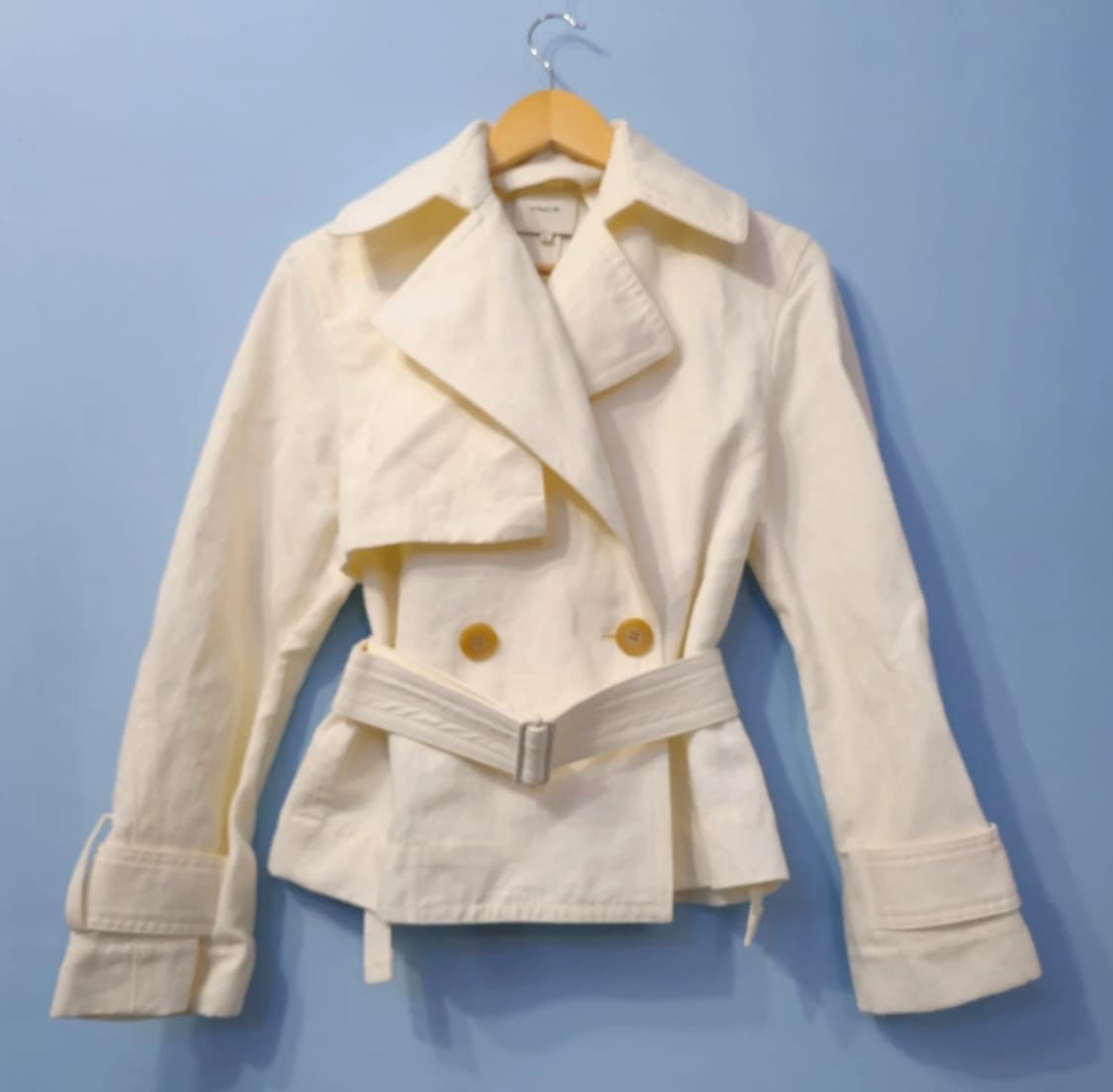 Vince 빈스 라펠 벨티드 숏 자켓 ~55 상품이미지3