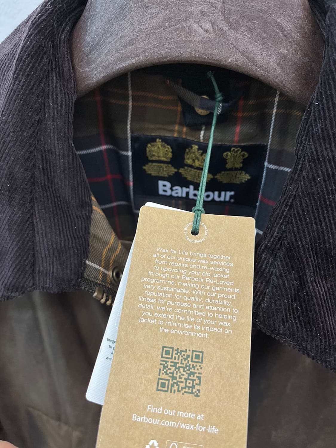 95) 바버 애쉬비 왁스자켓  상품이미지7