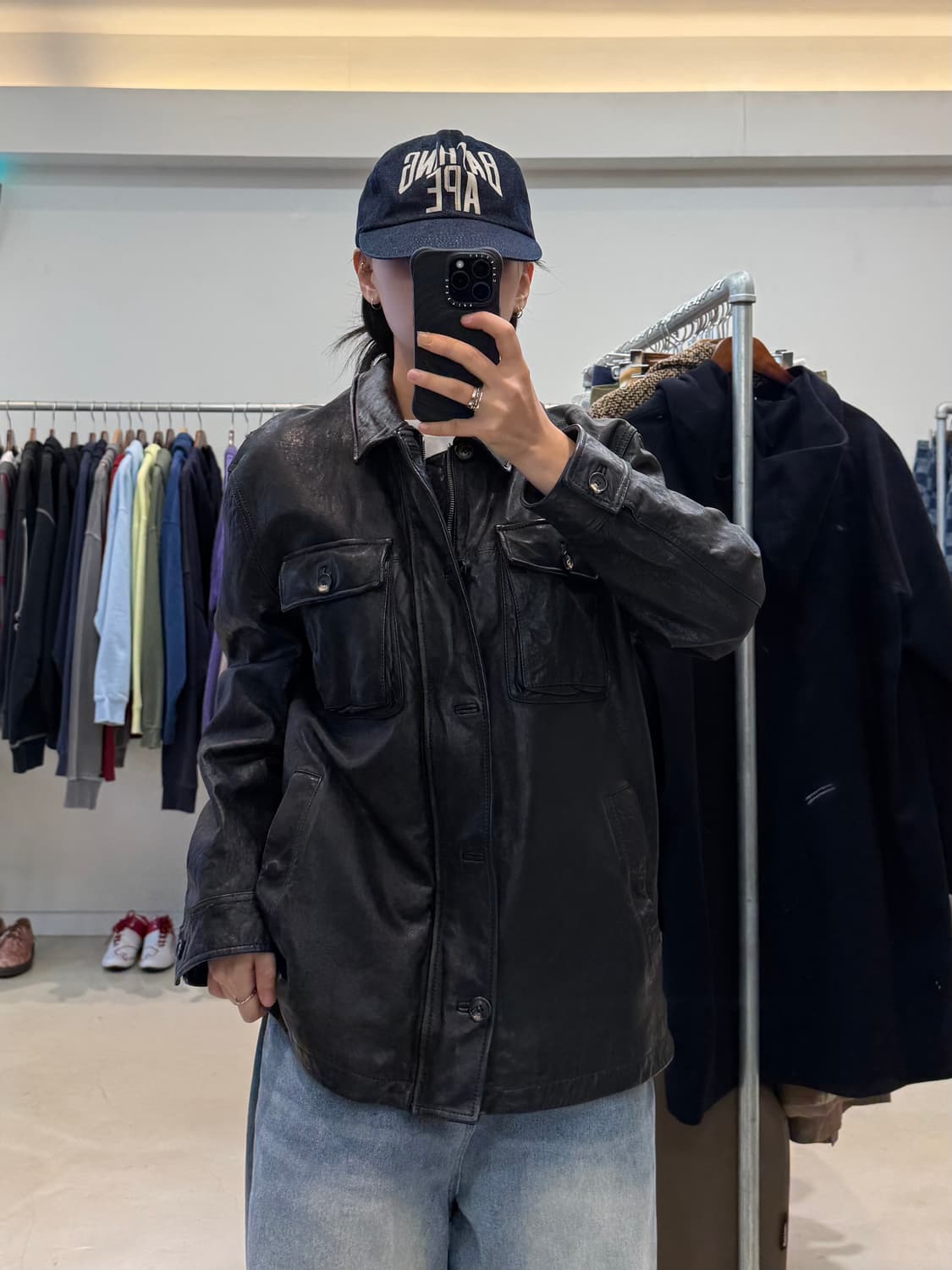 Stra Bler 가죽 자켓 상품이미지5