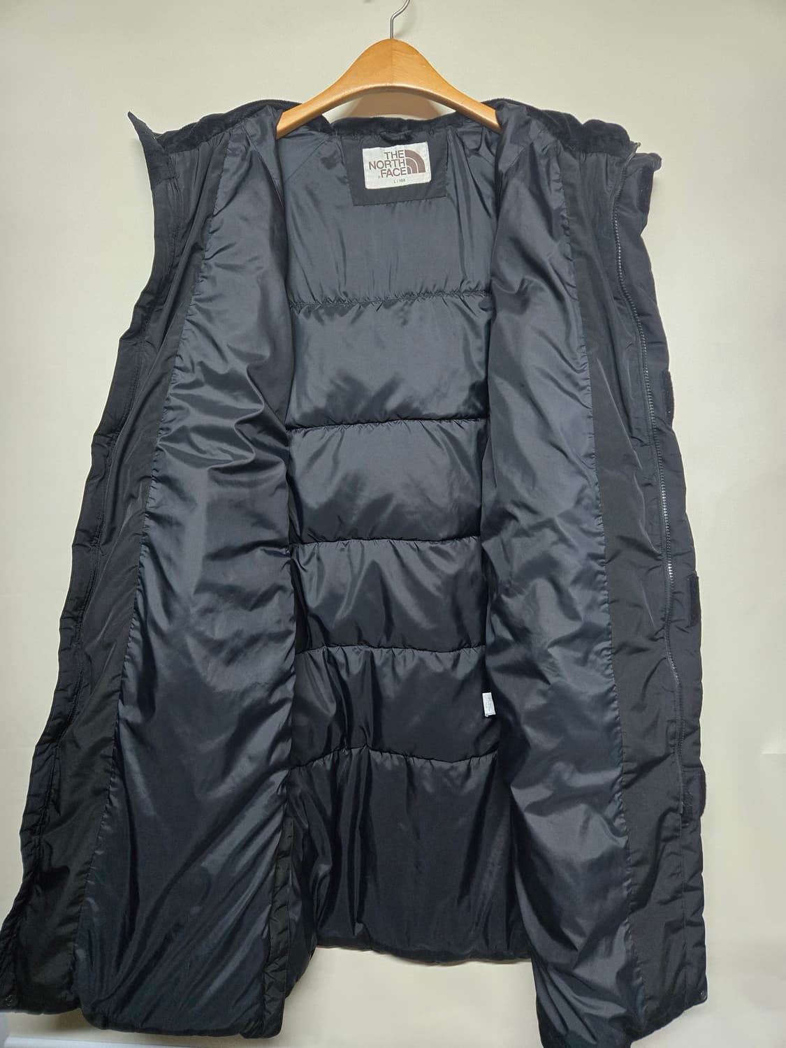 노스페이스 롱패딩 블랙 남성용 100 상품이미지3