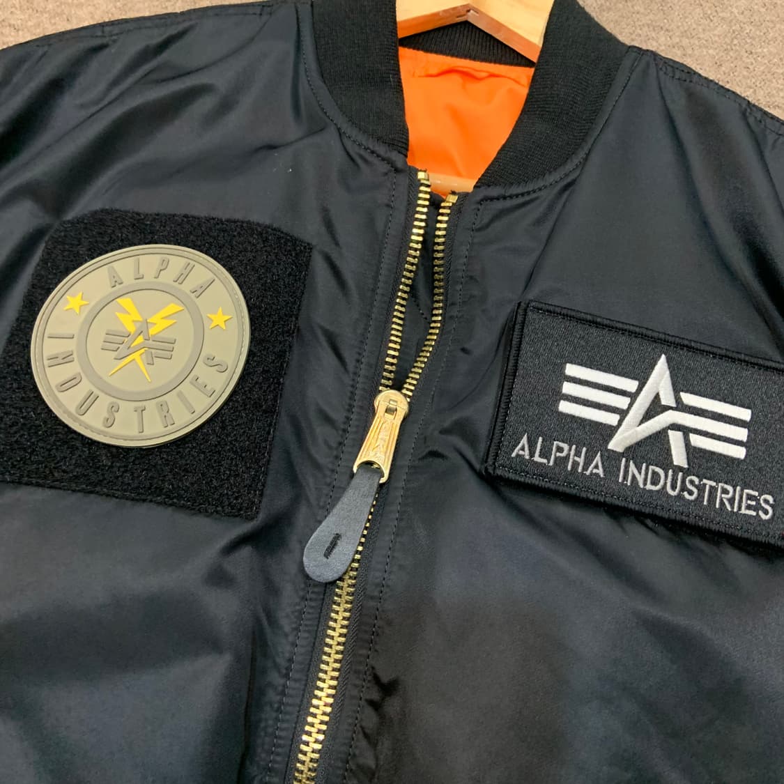 알파인더스트리 Ma-1 플라이트 자켓 M  상품이미지3