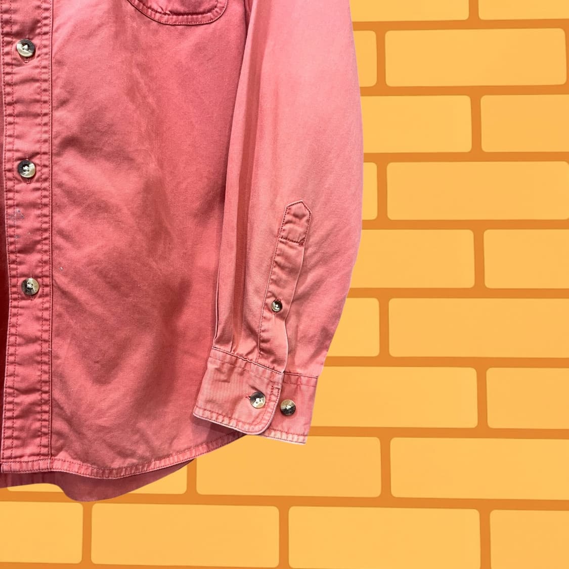 에디바우어 빈티지 코튼 셔츠 (M) 상품이미지5