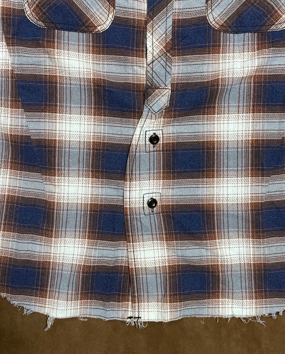 넘버나인 08AW 컷오프 셔츠 상품이미지5