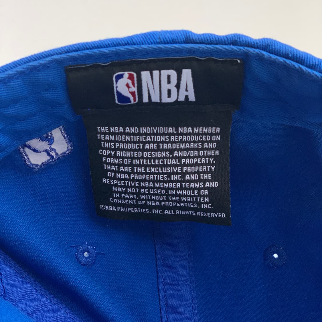 [OS/정품] 90s NBA 베스킷볼 블루 볼캡 상품이미지5