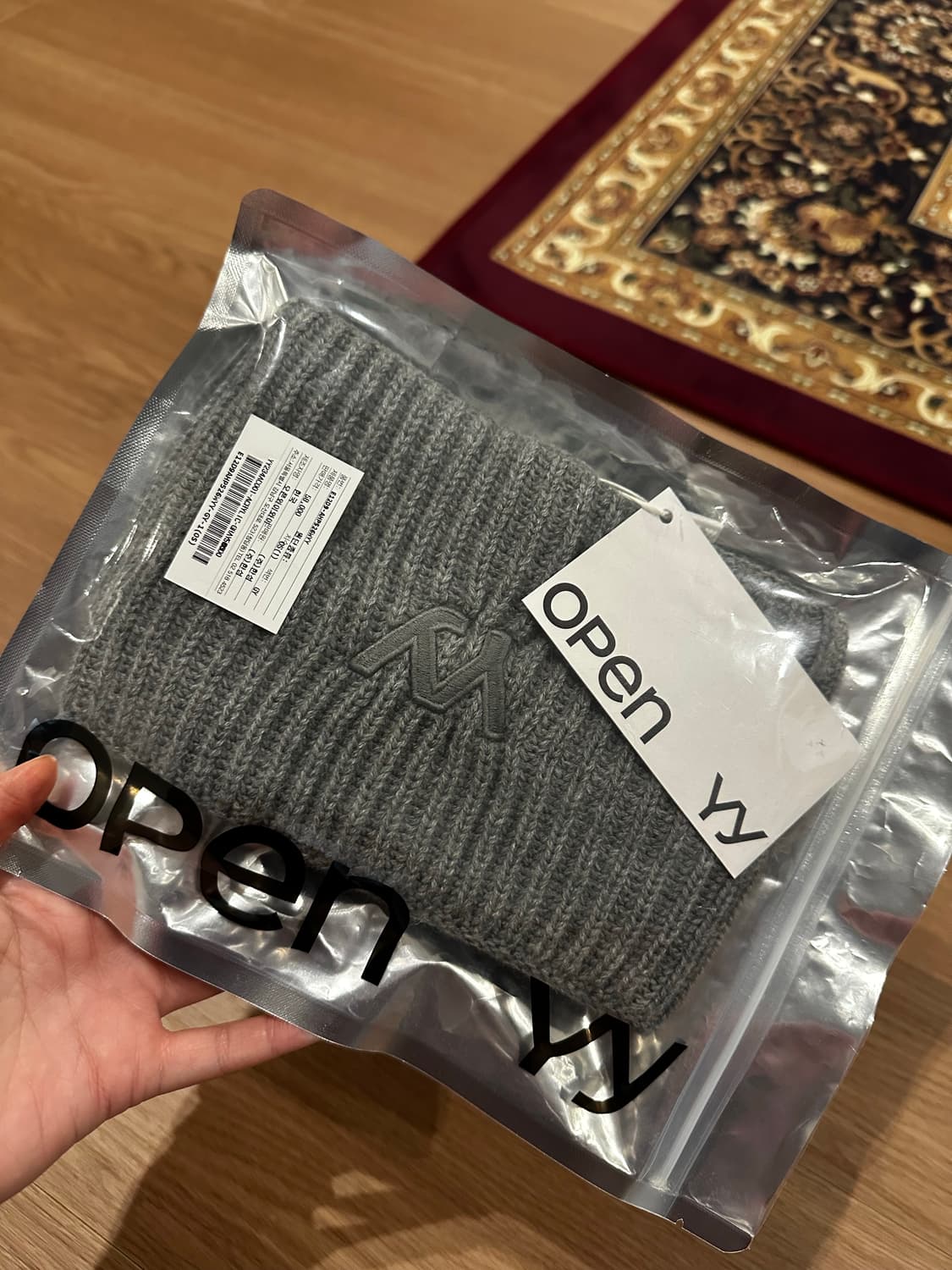 오픈yy 헤어밴드 그레이 상품이미지1