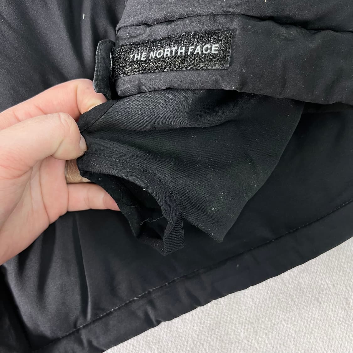 105 노스페이스 덕다운 블랙 패딩 상품이미지5