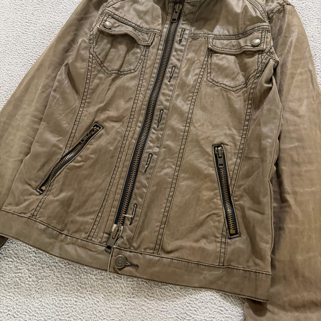 Tornadomart leather jacket 상품이미지3